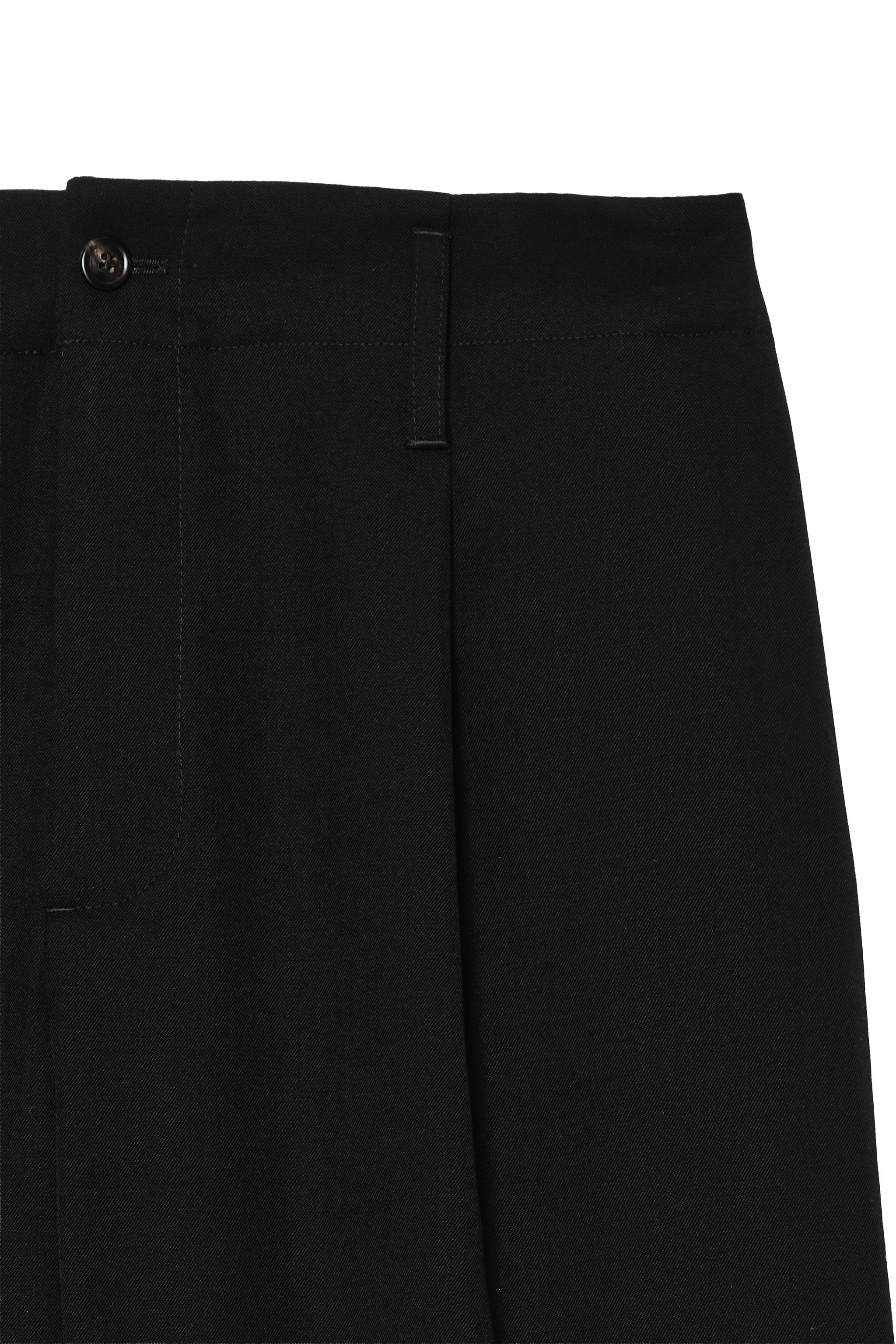 100% WOOL SUIT STRAIGHT FIT PANTS